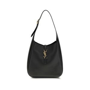 Saint Laurent Black Calf Leather Bos Taurus Shoulder Women's Bag